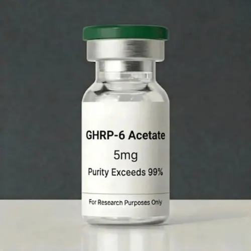 GHRP-6 Acetate 5mg GHRP-6 Acetate (Extreme Appetite & GH) | 5mg - 10mg | >99% Purity