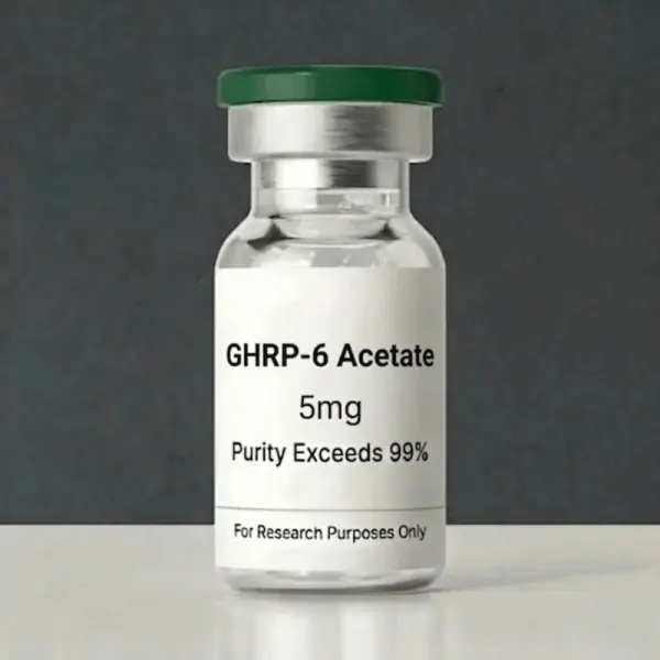 GHRP-6 Acetate (Extreme Appetite & GH) | 5mg - 10mg | >99% Purity